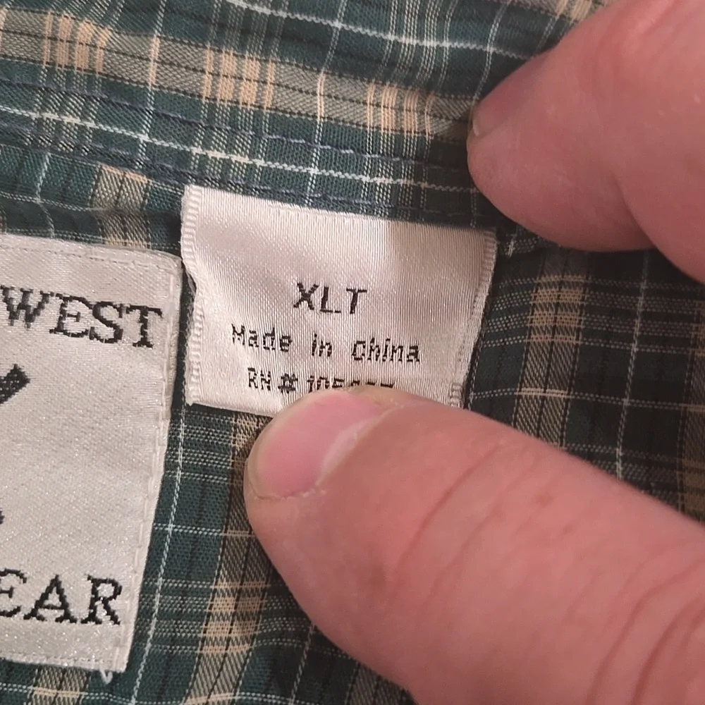 Corral West Ranch Wear Men's Shirt - Picture 6 of 11